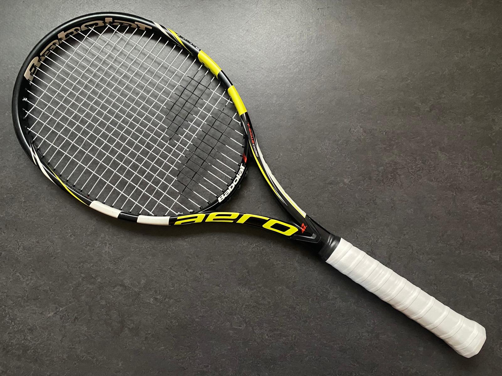 Babolat Pro Stock Aero Storm+ Black Cortex (16x20)