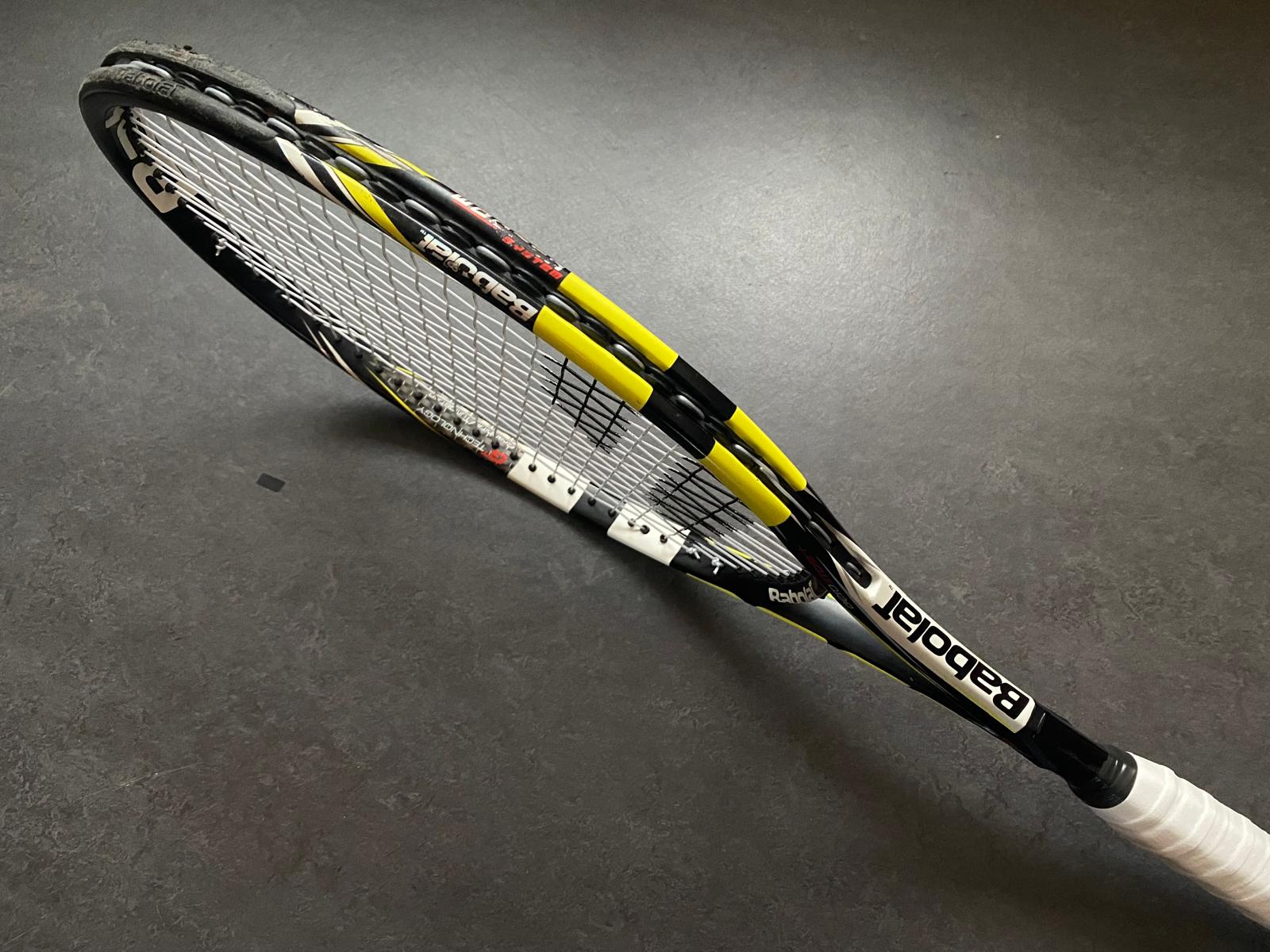 Babolat Pro Stock Aero Storm+ Black Cortex (16x20)